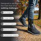 Foot Lift Orthosis Adjustable Lightweight & Breathable