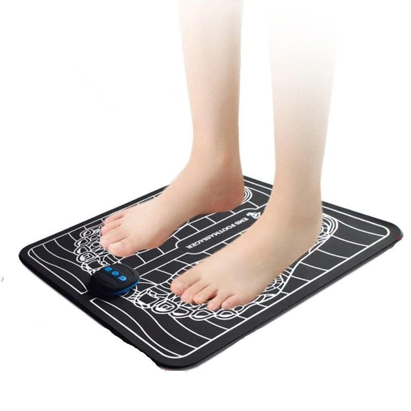 Foot Massage Mat EMS Muscle Stimulation Rechargeable & Foldable