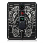 Foot Massage Mat EMS Muscle Stimulation Rechargeable & Foldable