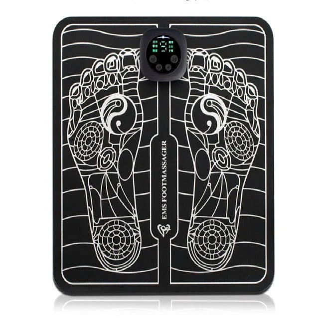 Foot Massage Mat EMS Muscle Stimulation Rechargeable & Foldable