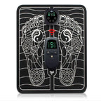 Foot Massage Mat EMS Muscle Stimulation Rechargeable & Foldable