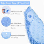 Foot Massage Mat Silicone Bristles & Non-Slip Suction