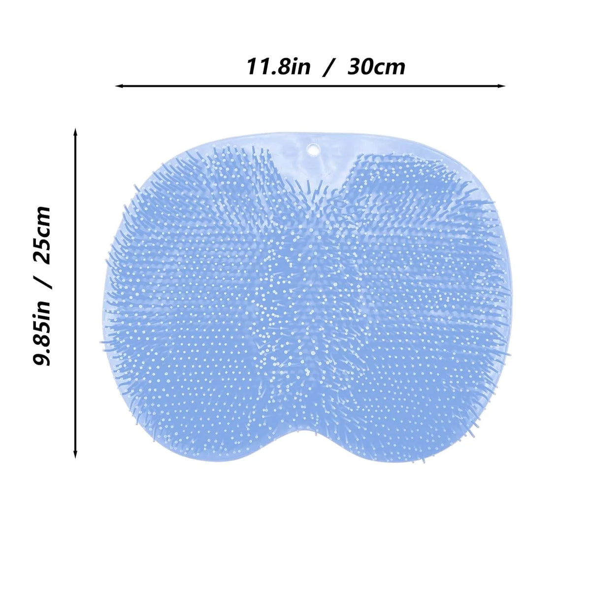 Foot Massage Mat Silicone Bristles & Non-Slip Suction