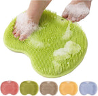 Foot Massage Mat Silicone Bristles & Non-Slip Suction