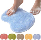 Foot Massage Mat Silicone Bristles & Non-Slip Suction