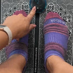 Foot Massager Mat EMS Therapy Cordless LED Controller