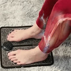 Foot Massager Mat EMS Therapy Cordless LED Controller