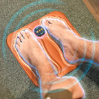 Foot Massager NMES Stimulation Remote Control & Foldable