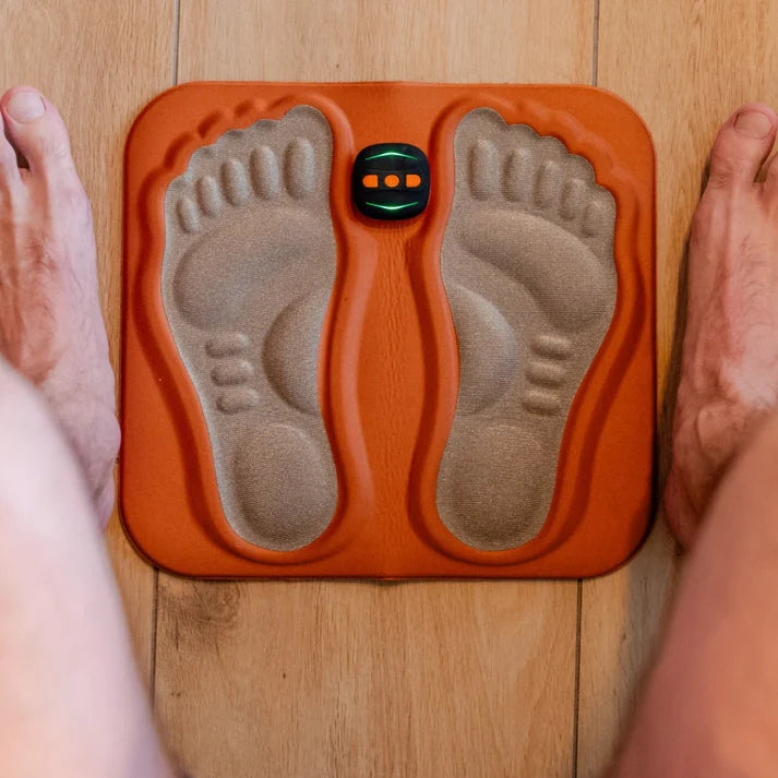 Foot Massager NMES Stimulation Remote Control & Foldable