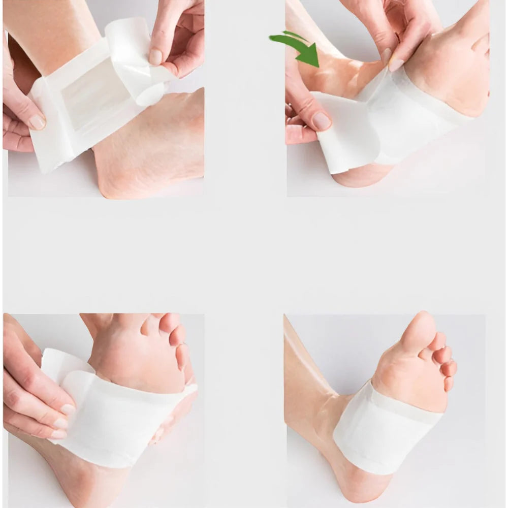 Foot Pads Overnight Adhesive Bamboo & Mineral