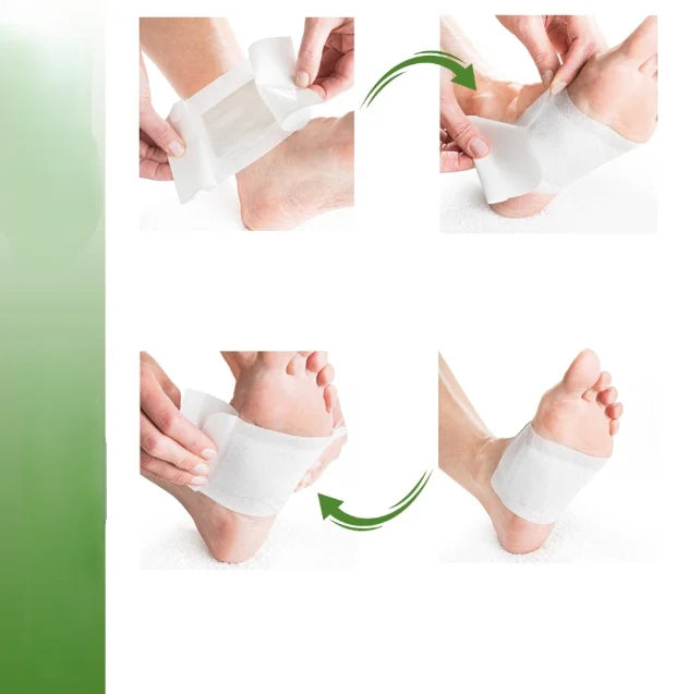 Foot Patches Self-Adhesive Bamboo Extract Night Use