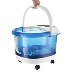 Foot Spa Adjustable Heat Rolling Massage & Oxygen Bubbles