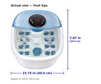 Foot Spa Fast Heat-Up Bubble & Roller Massage