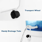 Foot Spa Heated Massage Rollers Adjustable Temperature