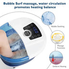 Foot Spa Heated Massage Rollers Adjustable Temperature