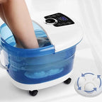 Foot Spa Massager Adjustable Heat Bubbles & Rollers