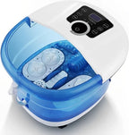 Foot Spa Massager Hydrotherapy Rollers Adjustable Heat & Timer