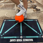 Football Training Mat Compact Video Program & Grip Socks