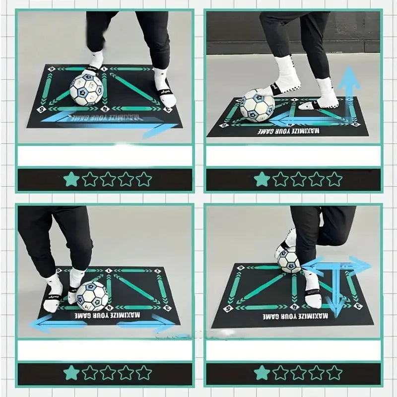 Football Training Mat Guided Drills & Video