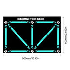 Football Training Mat Guided Drills & Video
