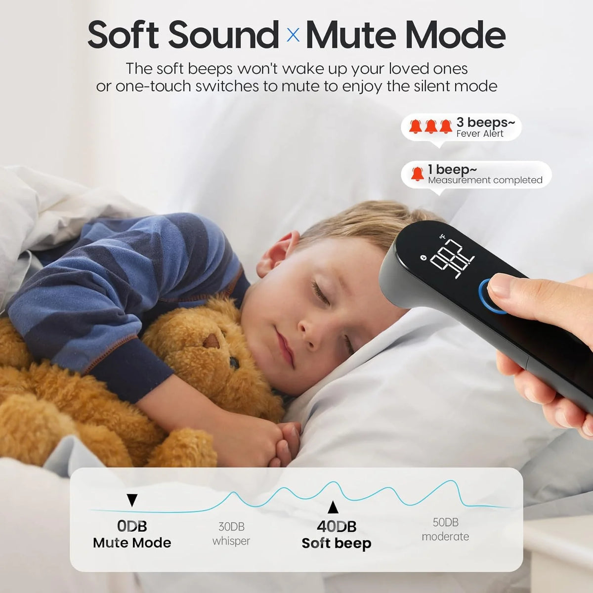 Forehead Thermometer No-Touch Infrared 1-Second