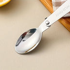 Fork & Spoon Set Folding Stainless Steel Travel Case