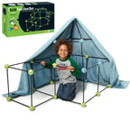 Fort Building Kit Modular STEM 72 Or 144 Pieces