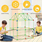 Fort Building Kit Modular STEM 72 Or 144 Pieces