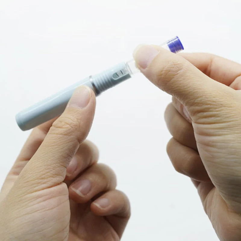 Fountain Pen Retractable Capless Fine Metal Nib