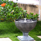 Fountain Pump Solar-Powered 4 Interchangeable Nozzles
