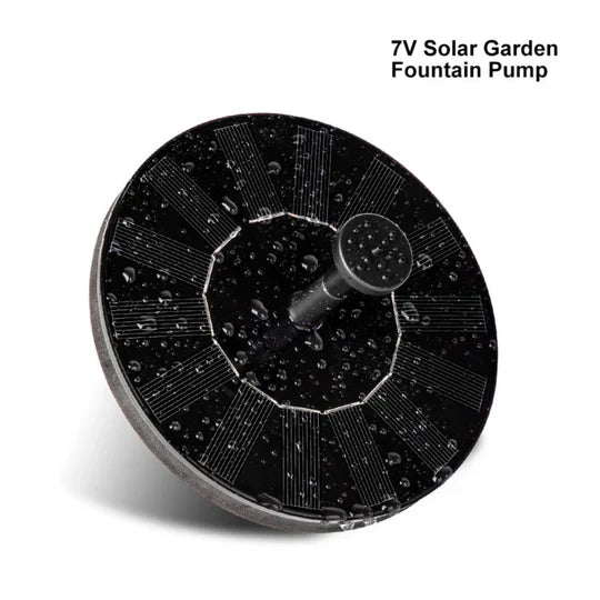 Fountain Pump Solar-Powered Auto-Start