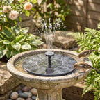 Fountain Pump Solar Powered Floating Interchangeable Spray Heads