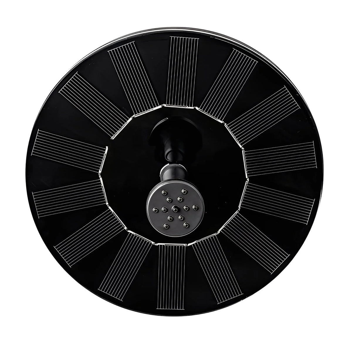 Fountain Pump Solar Powered Floating Interchangeable Spray Heads