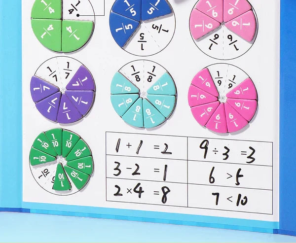 Fraction Book Hands-On Magnetic Pieces