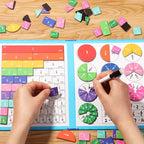 Fraction Book Hands-On Magnetic Pieces