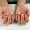 French Tip Nail Kit Easy Apply Chip-Resistant