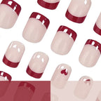 French Tip Nail Kit Easy Apply Chip-Resistant