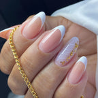 French Tip Nail Kit Glossy Finish Easy At-Home