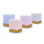 Friendship Lamp Instant Tap Sync Timber & Frosted Glass