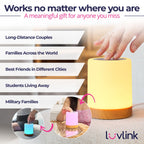 Friendship Lamp Tap-Activated Wi-Fi & App Control