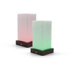 Friendship Lamp Timber & Frosted Glass Wireless Sync Multi-Color