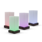 Friendship Lamp Timber & Frosted Glass Wireless Sync Multi-Color