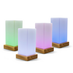 Friendship Lamp Timber & Frosted Glass Wireless Sync Multi-Color
