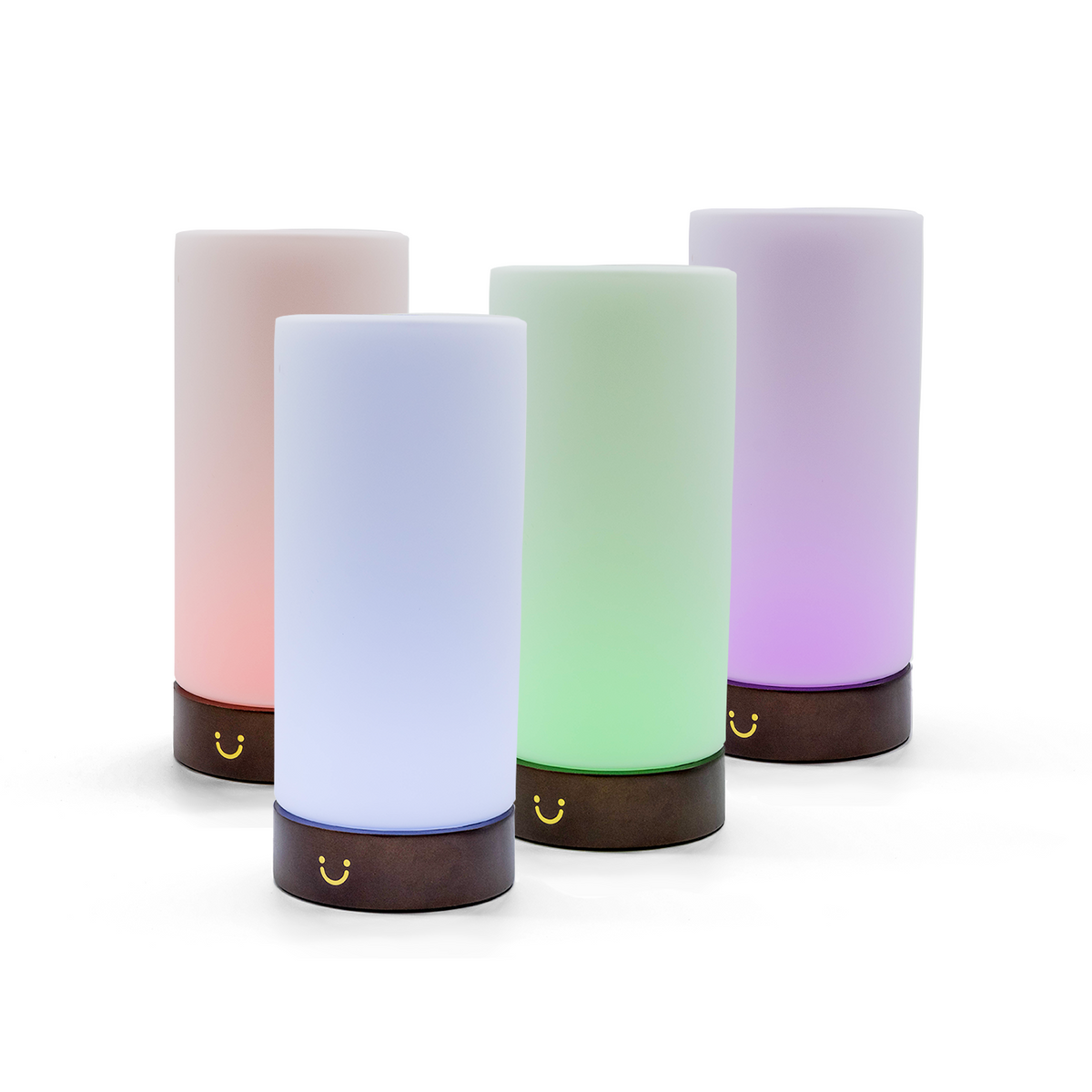 Friendship Lamp Wireless Long-Distance Touch Timber & Frosted Glass
