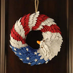 Front Door Wreath Handcrafted Boxwood Weather-Resistant