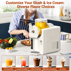 Frozen Dessert Maker 2-in-1 Slush & Ice Cream
