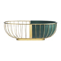 Fruit Basket Nordic Wrought Iron Detachable Plate