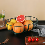 Fruit Basket Nordic Wrought Iron Detachable Plate