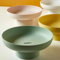 Fruit Bowl Minimalist Durable Plastic Stable Base