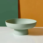 Fruit Bowl Minimalist Durable Plastic Stable Base